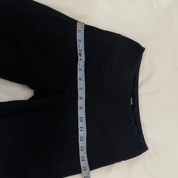 MATE the Label Black Cotton Bike Shorts - Picture 4 of 7